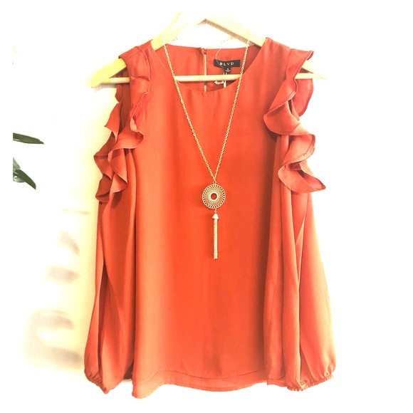 Rust Blouse - Picture 3 of 6